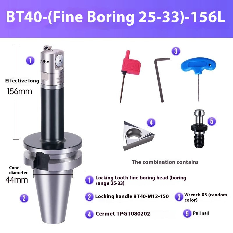 1070-SDJ Fine Boring Tools Fine Boring Heads Adjustable BT40 Fine Boring Tools Set Machining Center Small Bore Fine Boring Tools Shandong Denso Pricision Tools Co.,Ltd.